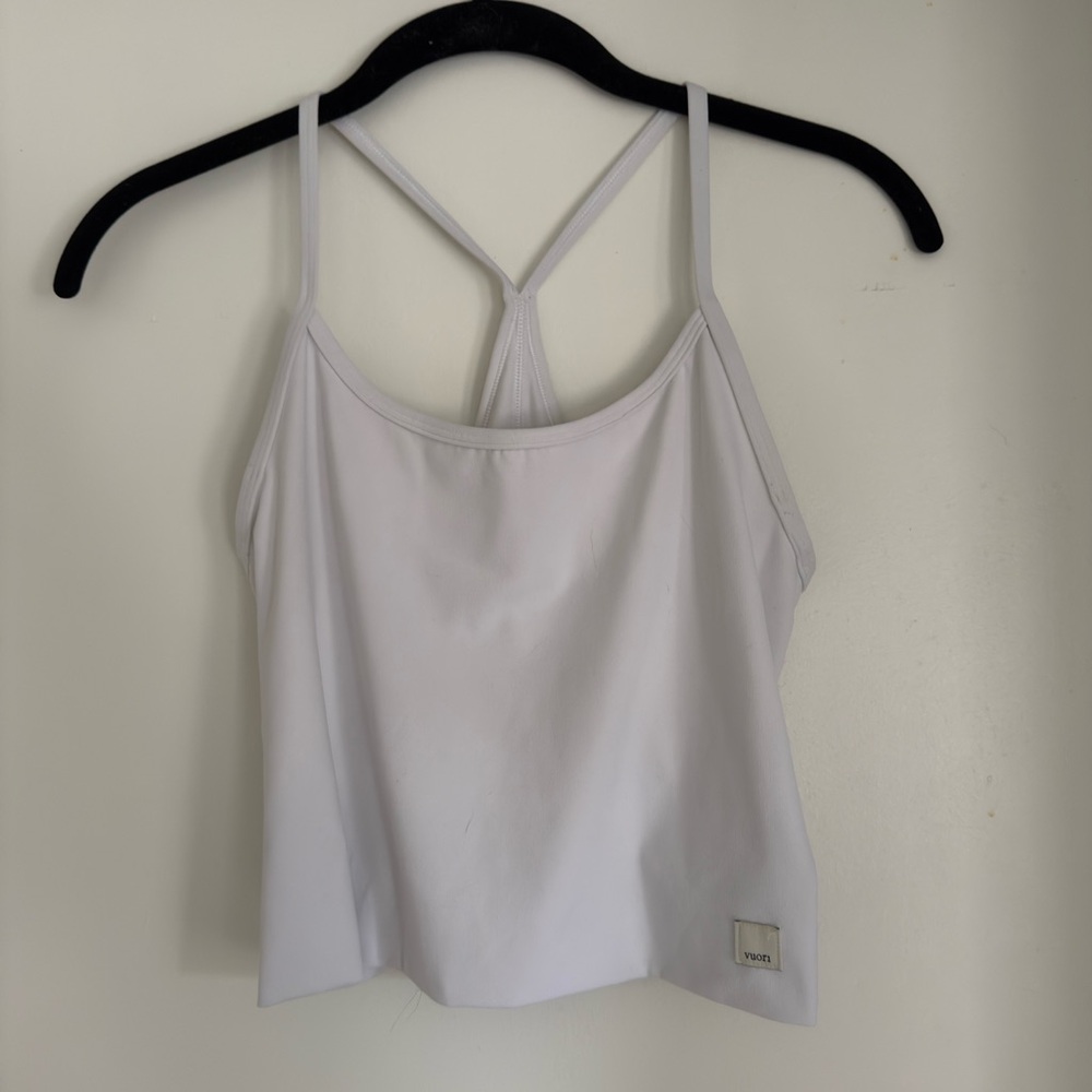 Vuori AllTheFeels Tank - white